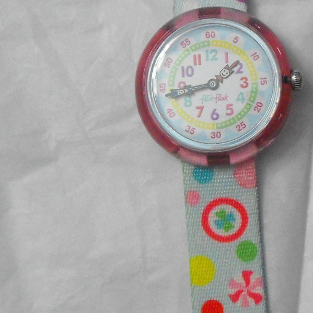 Authentic Flik Flak Candy Swatch Watch